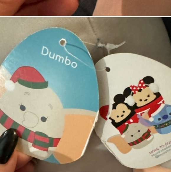 Squishmallows Holiday Dumbo Elephant Disney Limited Christmas Edition Large 18" - Picture 9 of 9